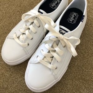 NEW White Leather Upper Keds EU 37